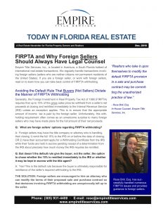 Newsletter December 2018